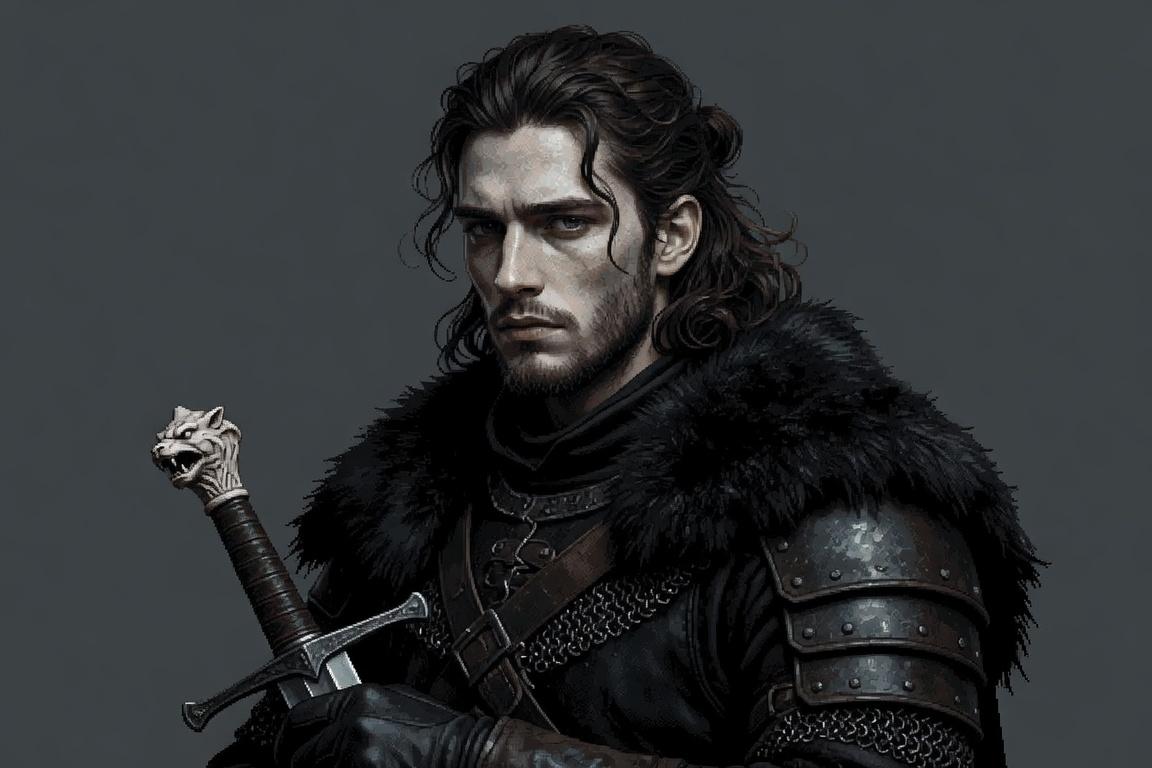 Portrait of Jon Snow