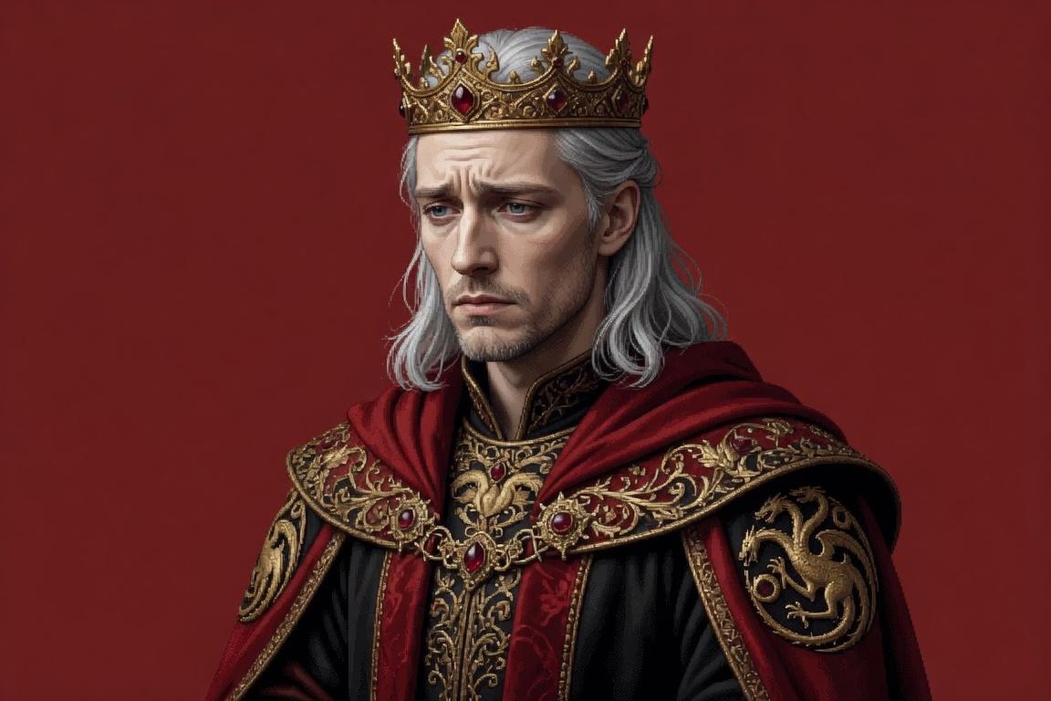 Portrait of Aenys I Targaryen